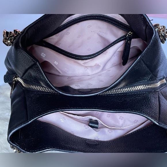 Kate Spade Hailey Black Medium Shoulder Bag - Picture 4 of 10